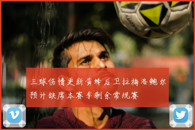 三球伤情更新黄蜂后卫拉梅洛鲍尔预计缺席本赛季剩余常规赛